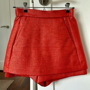 Make Burnt Orange Skort